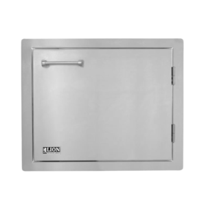 L2219 - Horizontal door with towel rack 22 x 17 7.8