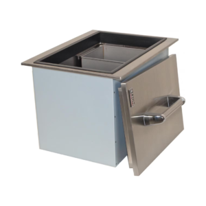L5312 - Stainless steel ice chest 21  x 16