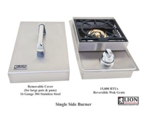 L5631 - Single Side Burner NG 20"