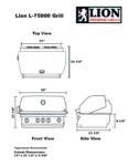 75623 - L-75000 Built in BBQ NG 32" - Image 2