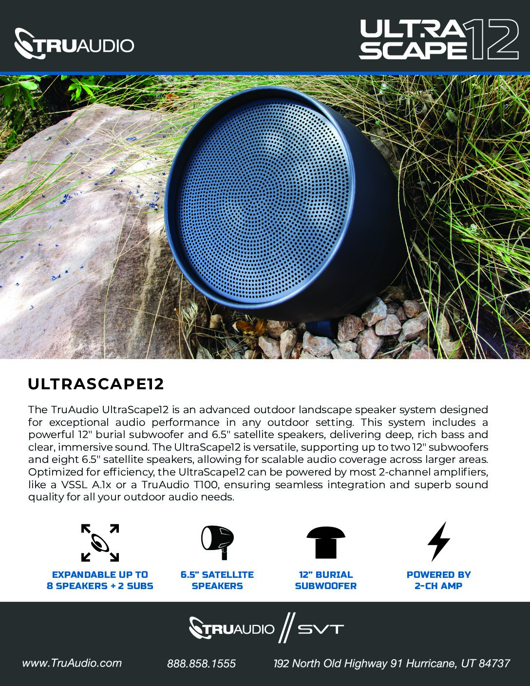 UltraScape 12 Speaker Brochure
