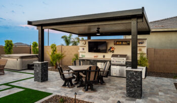 Patio Cover and outdoor kitchen