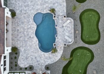 Artificial turf installation