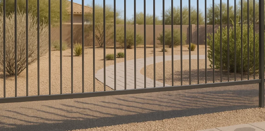 snake proof fencing